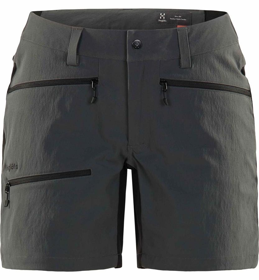 Haglöfs Rugged Flex Shorts Black For Womens TLJZU9472 Australia